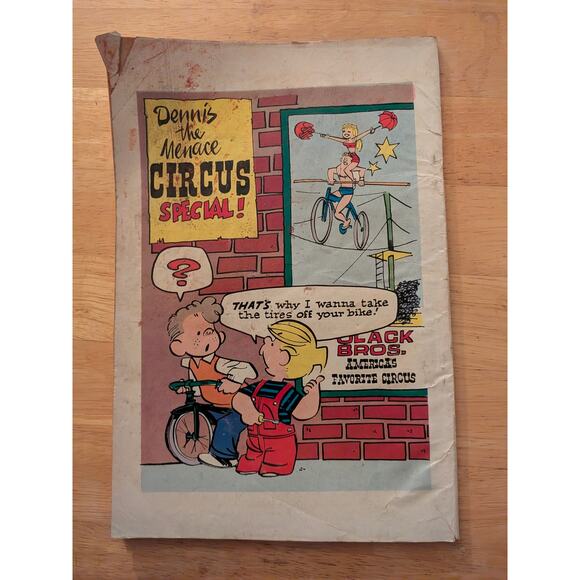 Vintage summer 1967 Dennis the Menace at the Circus (Giant) #50 - Picture 3 of 10